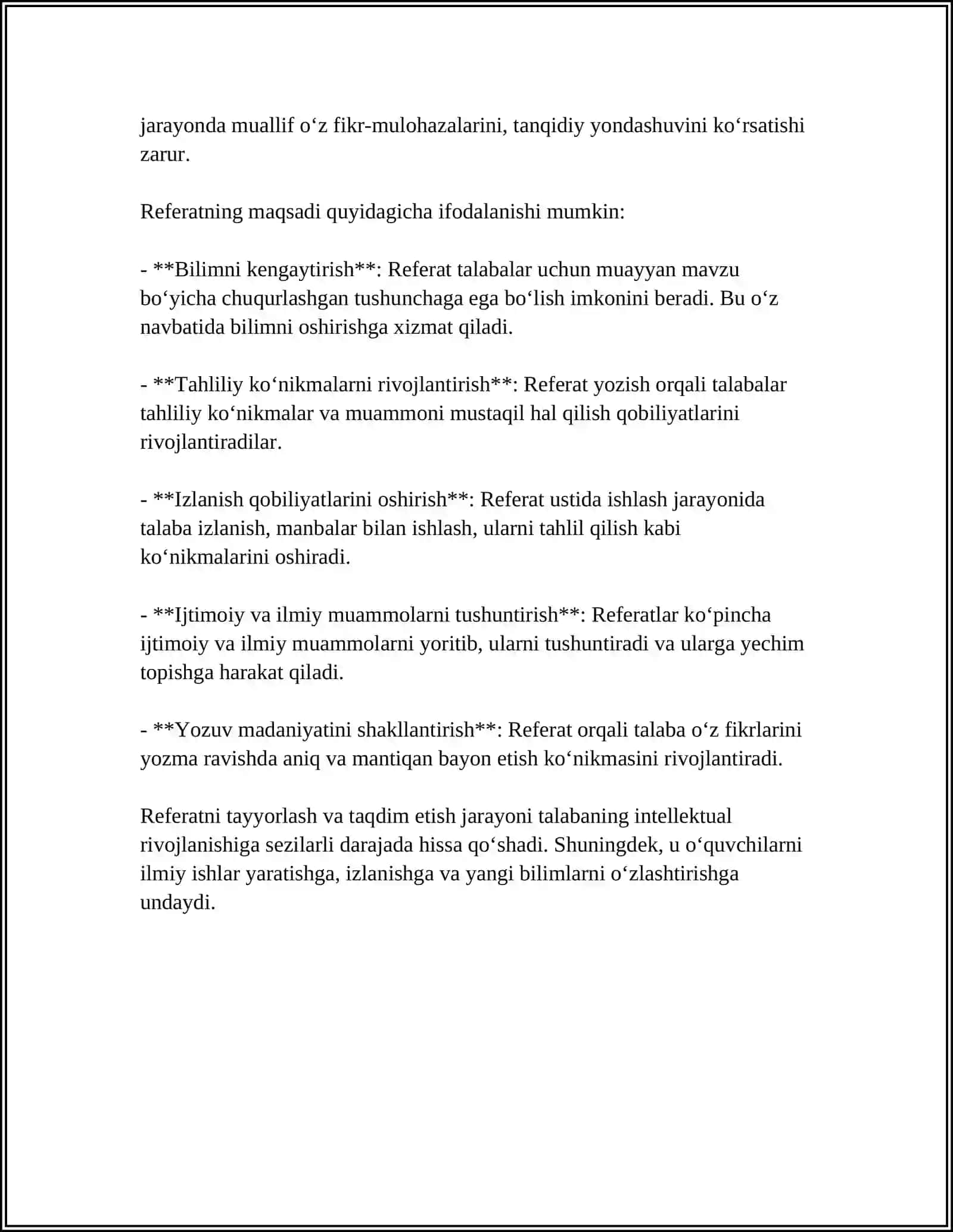 REFERAT, REFERAT TURLARI 4