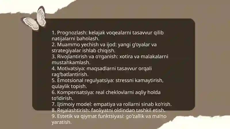 Xayol jarayonlari va xayol turlari 4