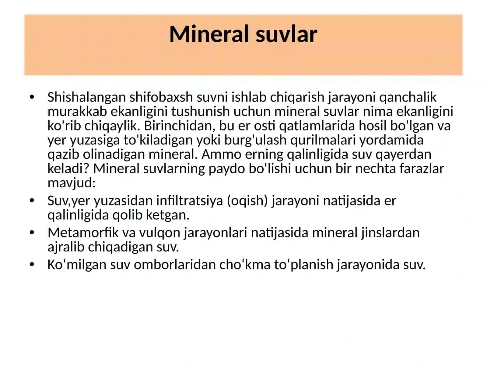 MINERAL SUVLAR ISHLAB CHIQARISH ASOSLARI 4