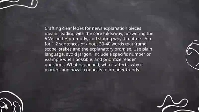 Structure and Anatomy of a Newspaper Explainer Article 4