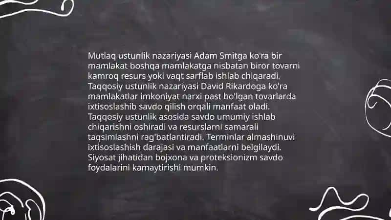 Xalqaro savdo 4