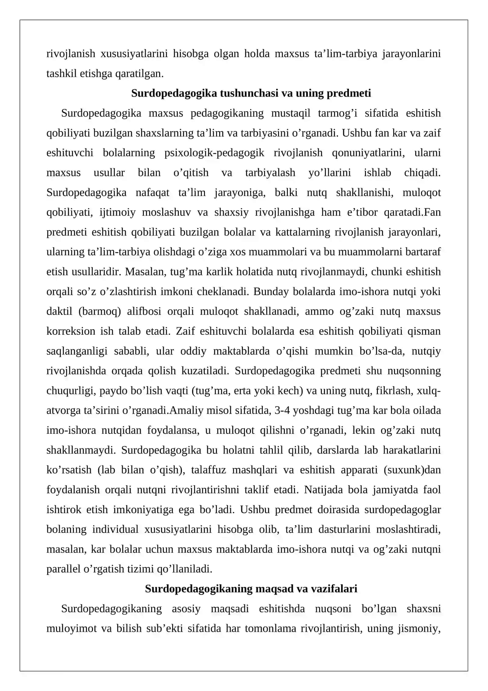Surdopedagogikaning predmeti va metodlari 4