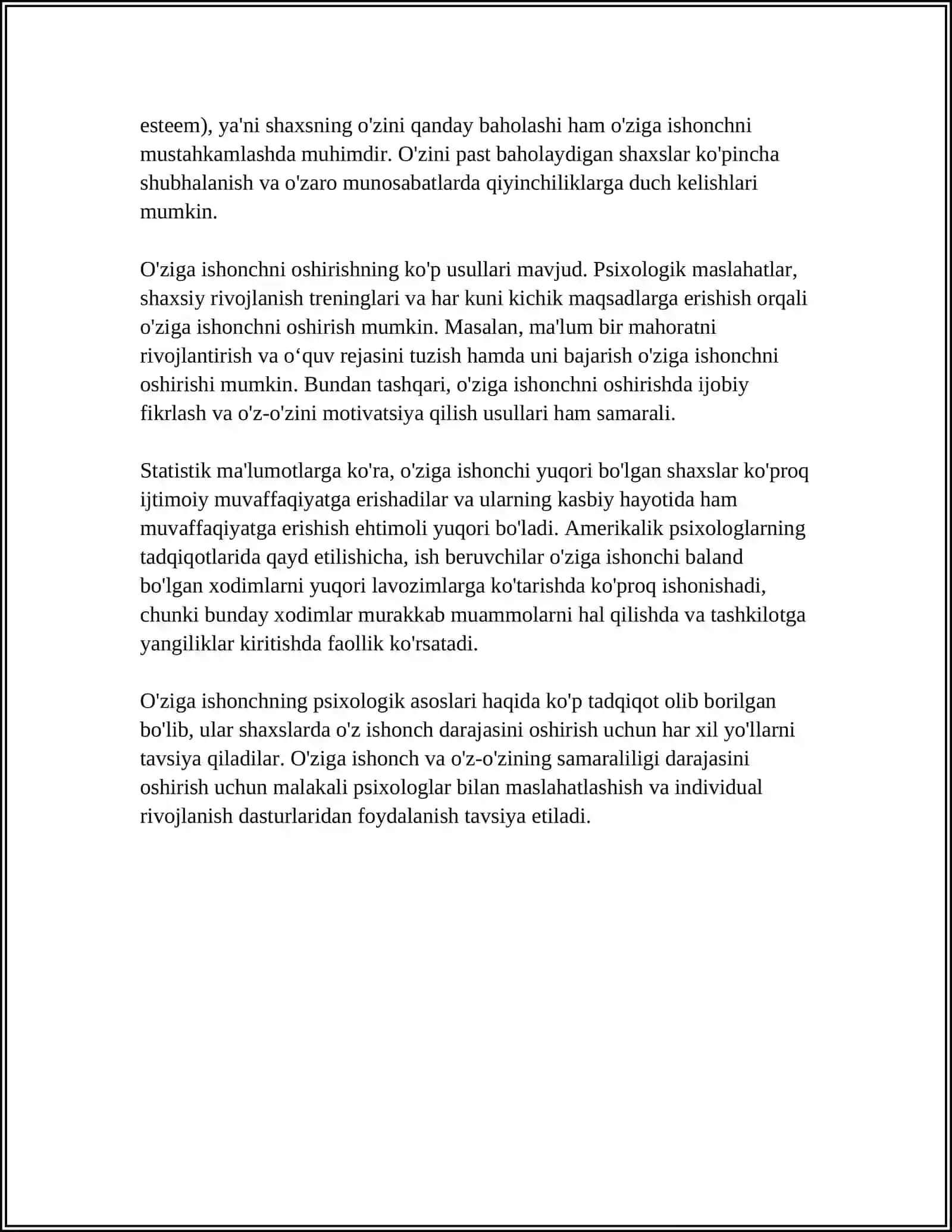 TALABALARDA ÒZIGA ISHONCH TUYĜULARINING SHAKLLANISHI 4