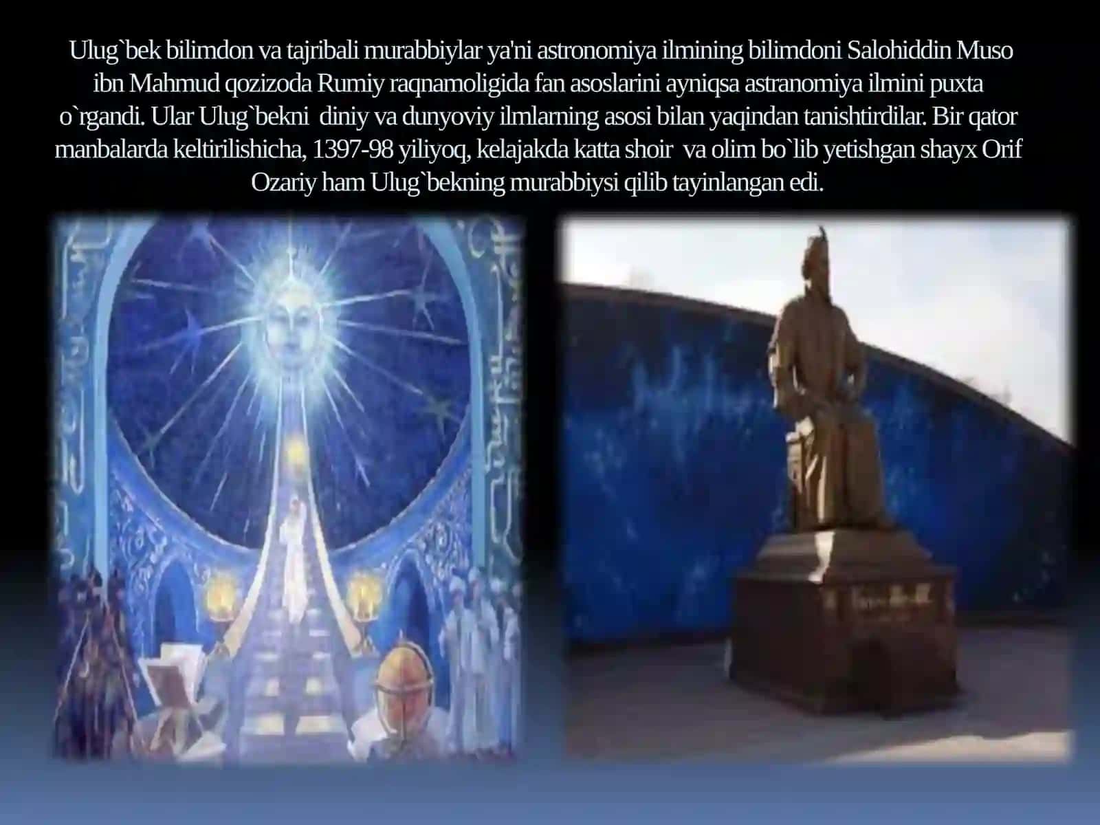 Mirzo Ulug'bek- davlat arbobi va buyuk olim 4
