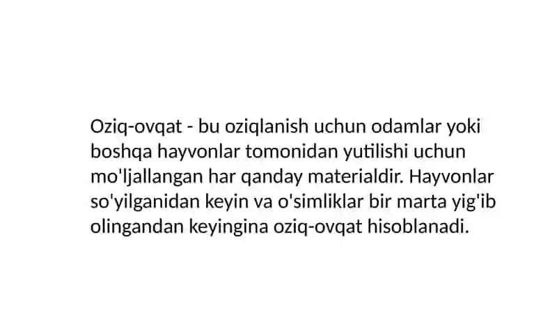 Oziq-ovqat mahsulotlarini ifloslantiruvchi moddalar 4