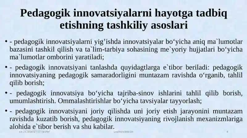 Pedagogika va innovatsiya 4