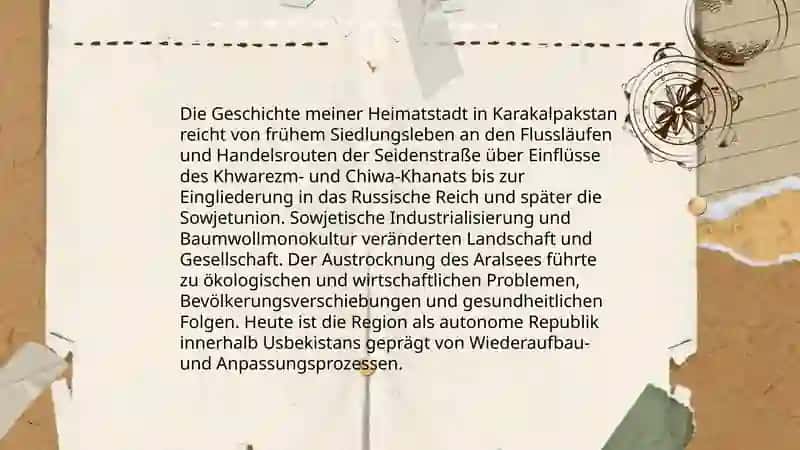 Meine Heimatstadt Karakalpakstan 4