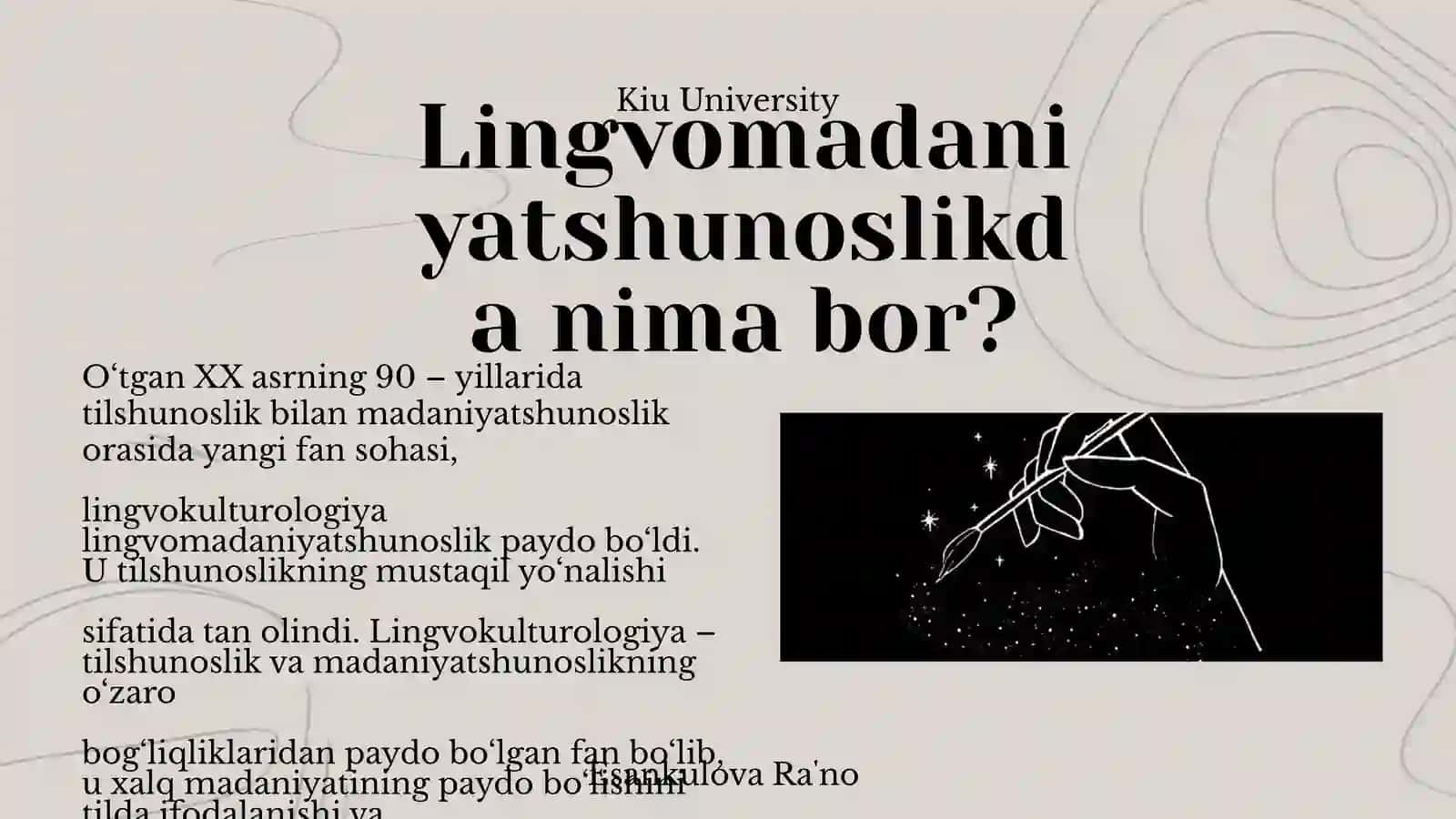 Lingvomadaniyatshunoslik 4