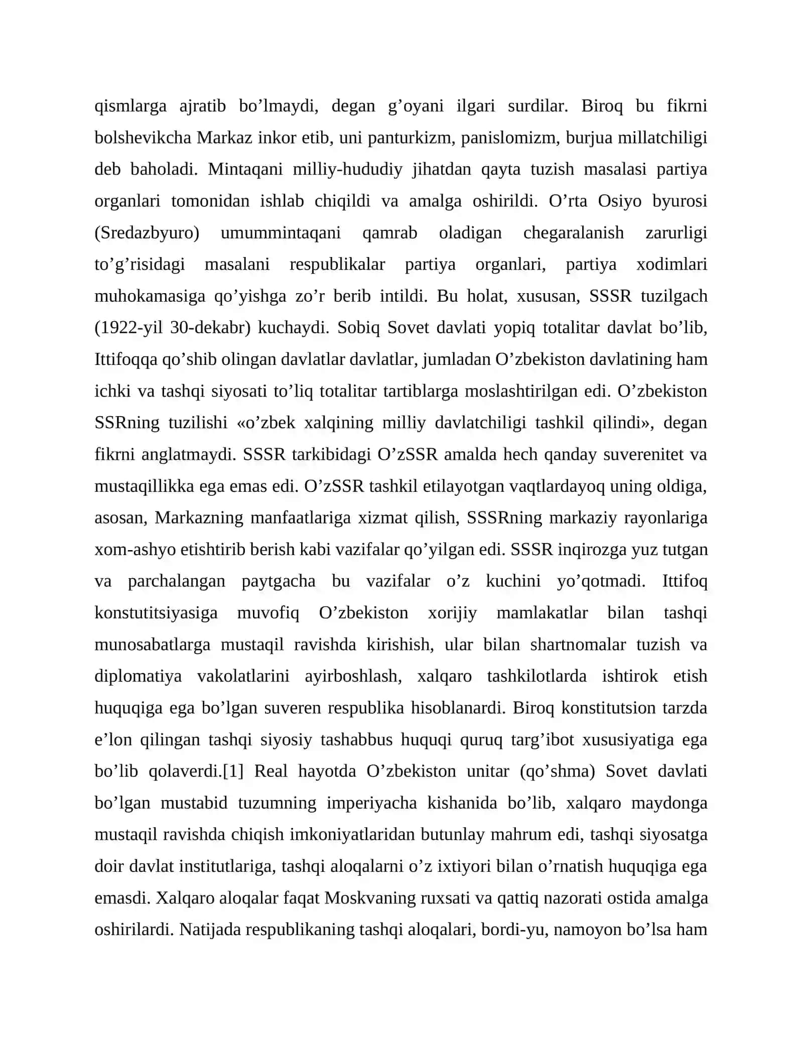 OʻZBEKISTON SSSRNING TASHQI SIYOSATI 4