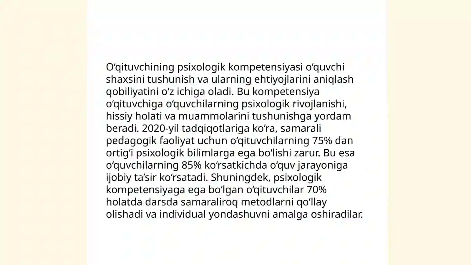 Ta'lim jarayonining psixologik asoslari 4