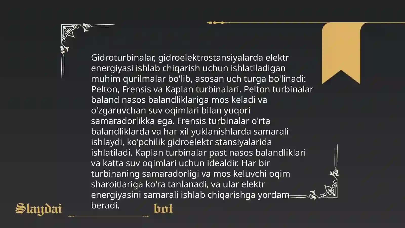 Gidroturbinalar 4