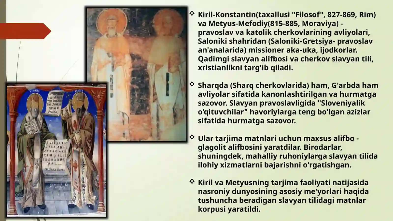 O‘RTA ASRLARDA YEVROPA FANI. G‘ARBIY YEVROPADA UYG‘ONISH DAVRI. XIV-XVI ASRLAR YEVROPADA ILMIY BILIMLAR RIVOJIDA YANGI DAVR. MARKAZIY OSIYODA TEMUR VA TEMURIYLAR DAVRI FAN TARAQQIYOTI 4