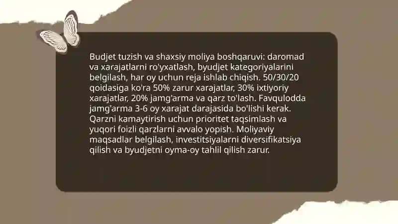 Iqtisodiy tarbiya 4