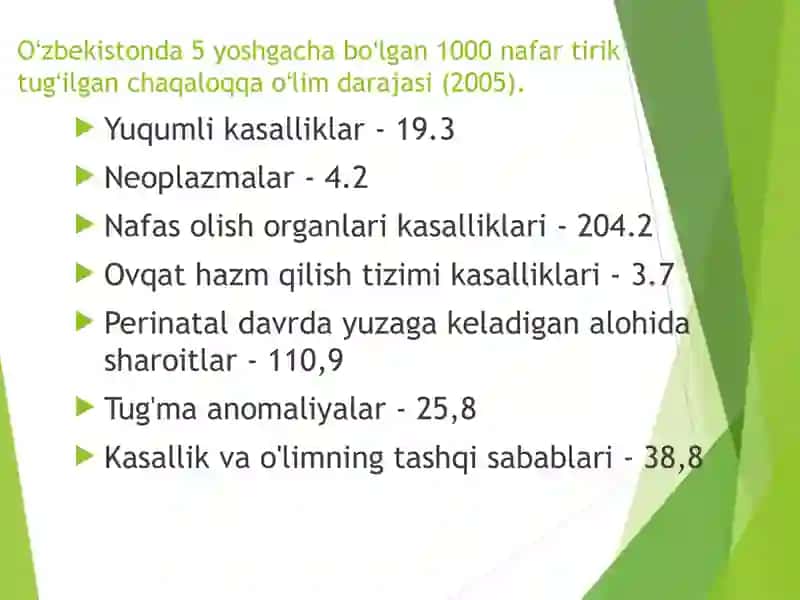 Yangi tug'ilgan chaqaloqlar va bolalar kasalliklari 4