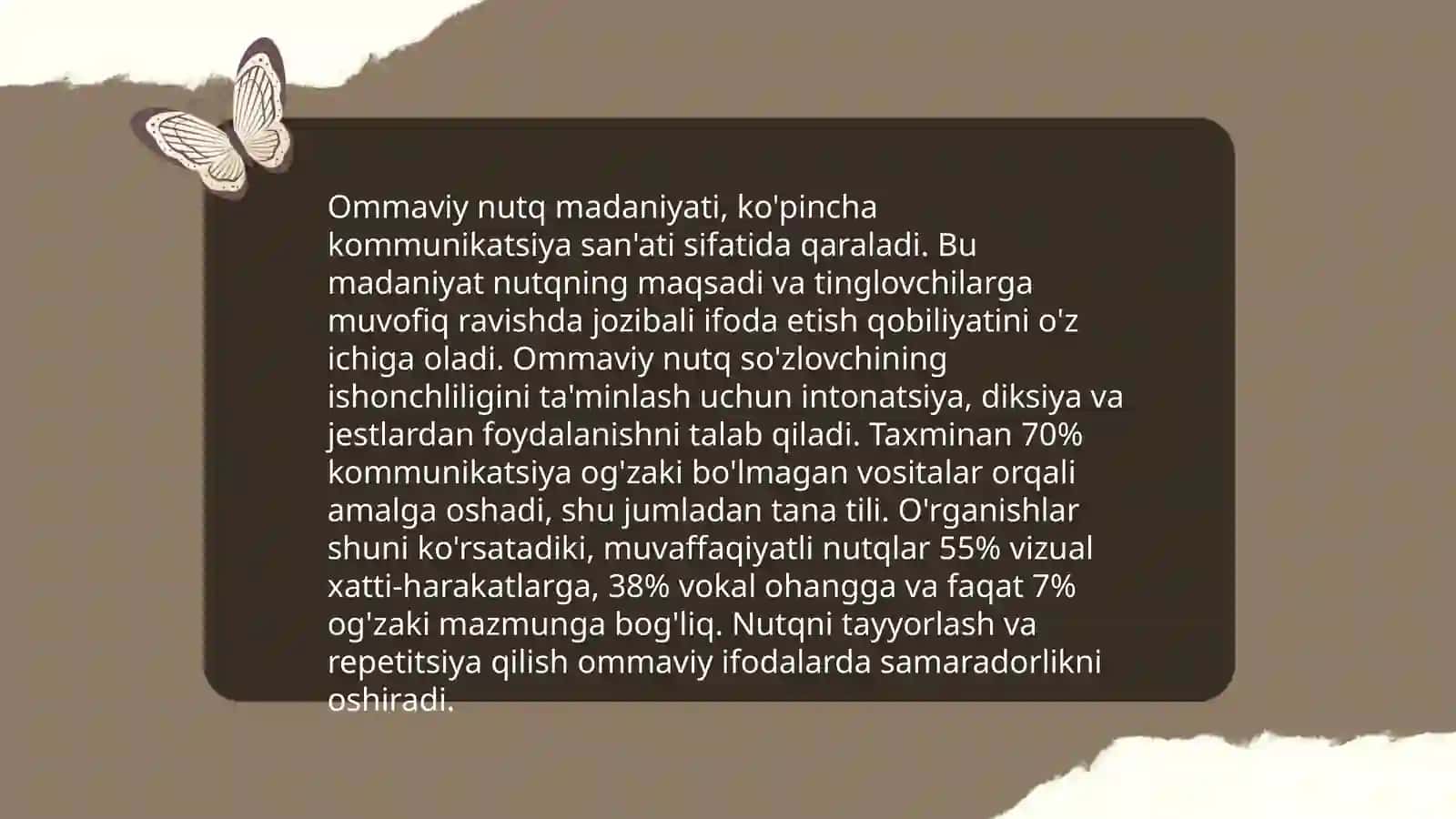 Jamoatchi - qoralovchi nutqi uslubi 4