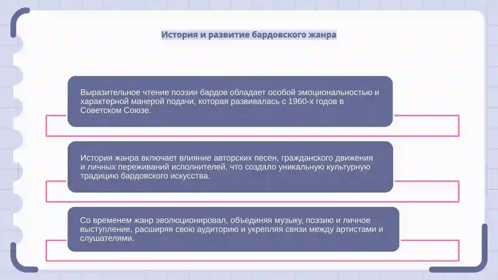 Выразительное чтение поэзии бардов 4