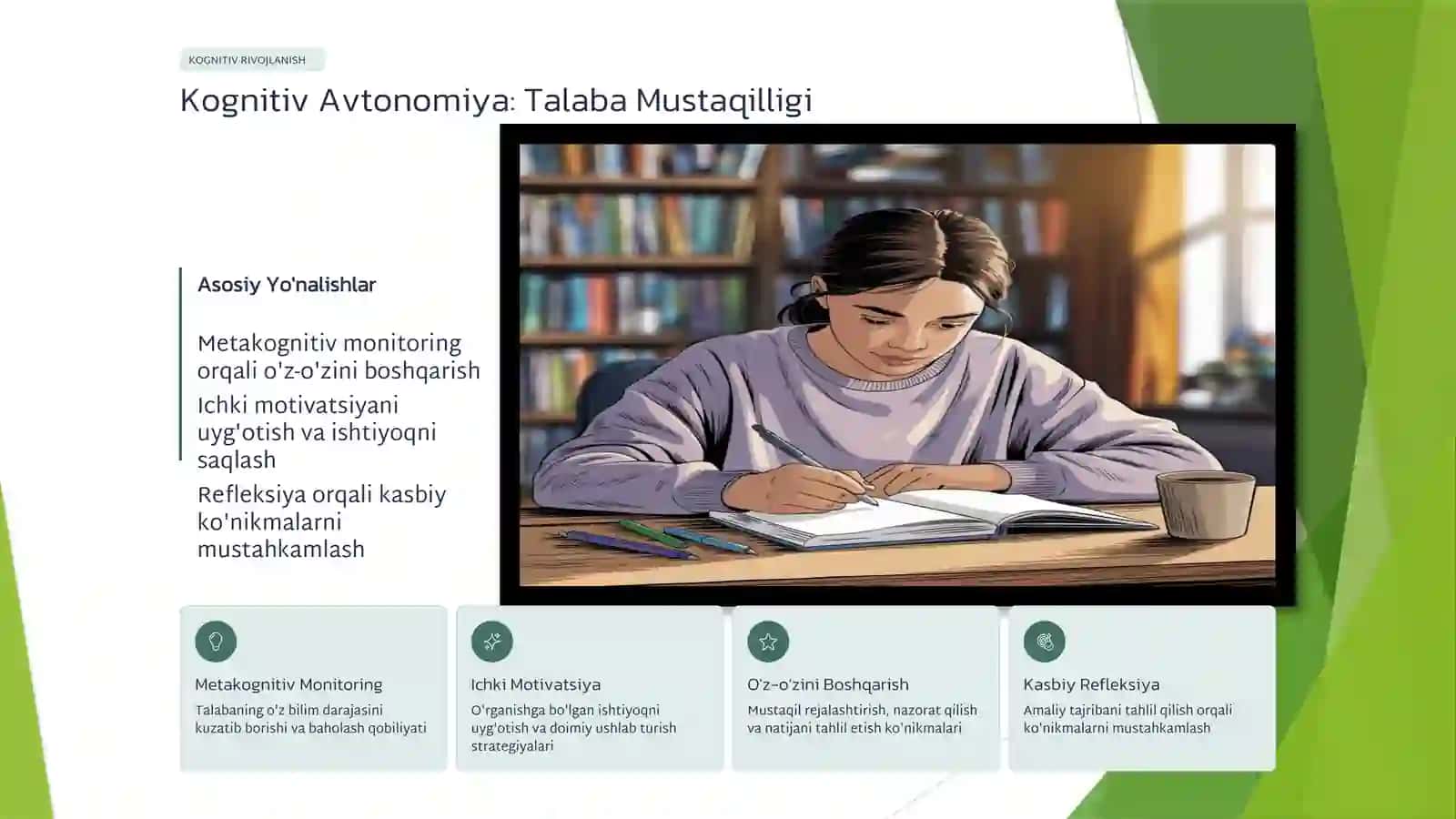 Talabalarda Psixologiyani O'qitish Malakasini Egallash 4
