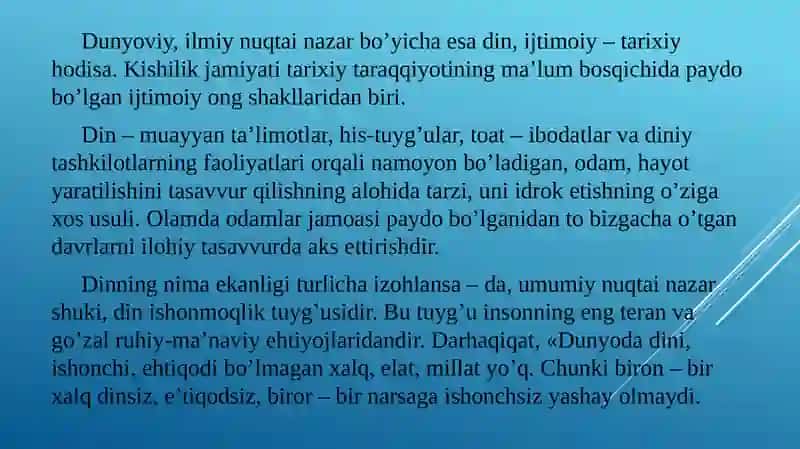 "Falsafa" fanidan taqdimoti 4