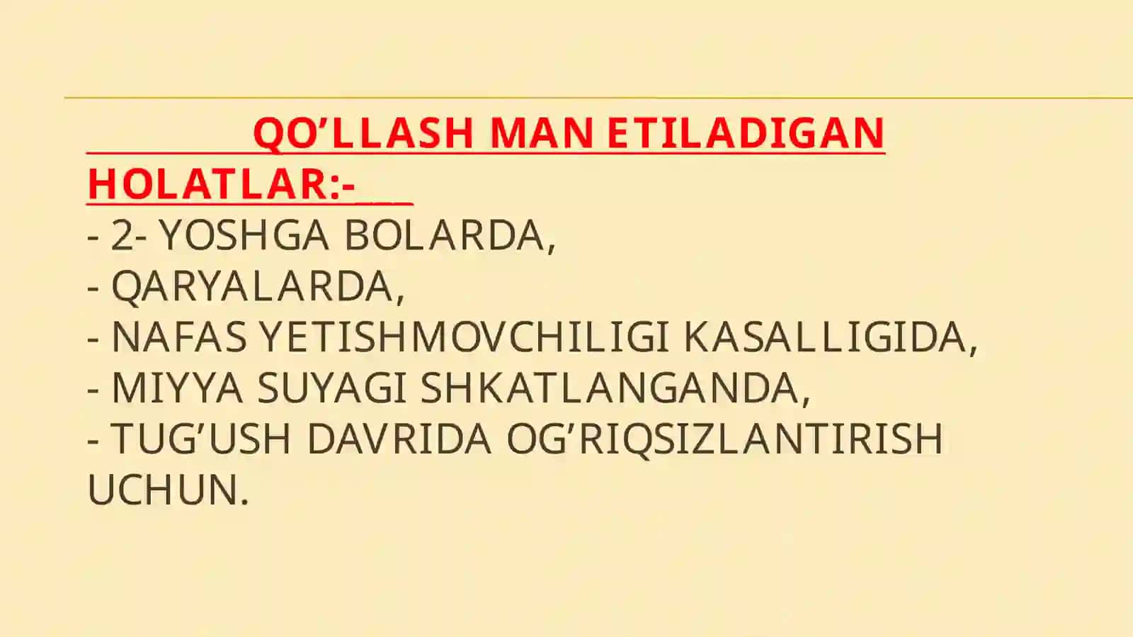 Analgetiklar.Narkomaniya va uning asoratlari 4