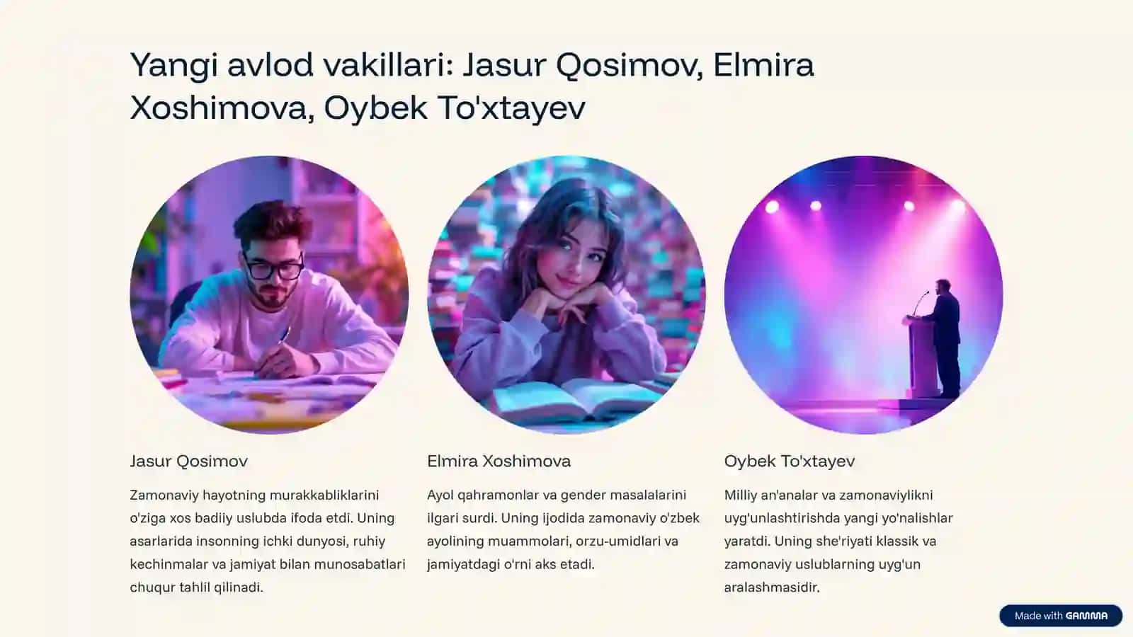 Istiqlol davri o'zbek adabiyotidagi yangi avlod 4