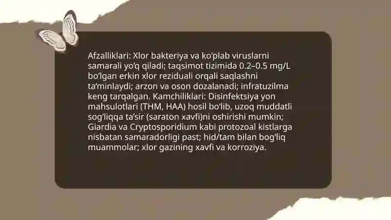 Suvni zararsizlantirish 4