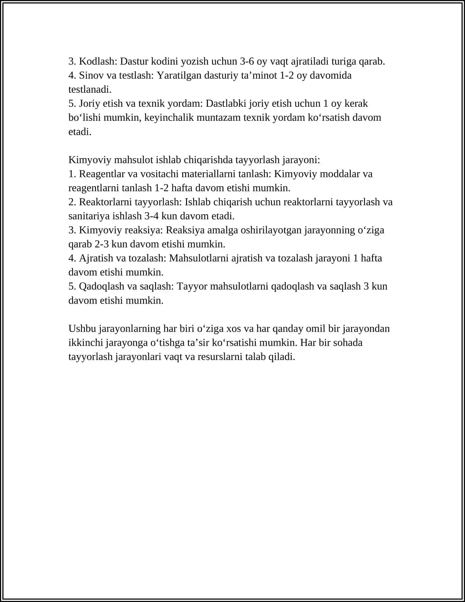 Tayyorlash jarayoni 4