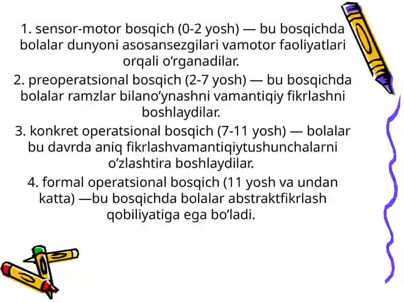 Bolalar psixologiyasi 4