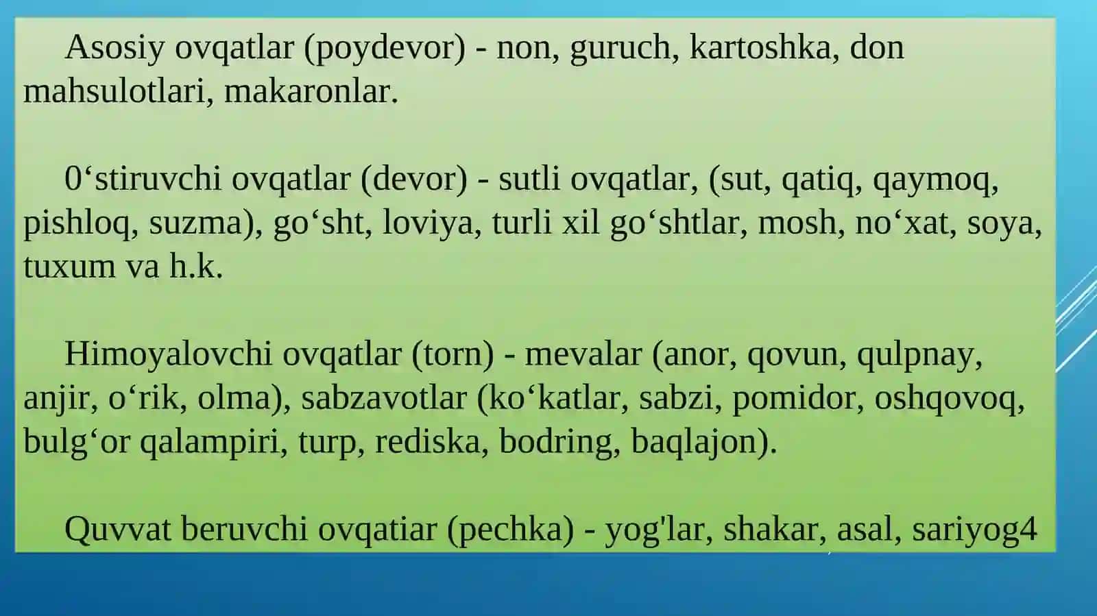 Organizmda mikroelementlar, vitaminlar tanqisligi 4