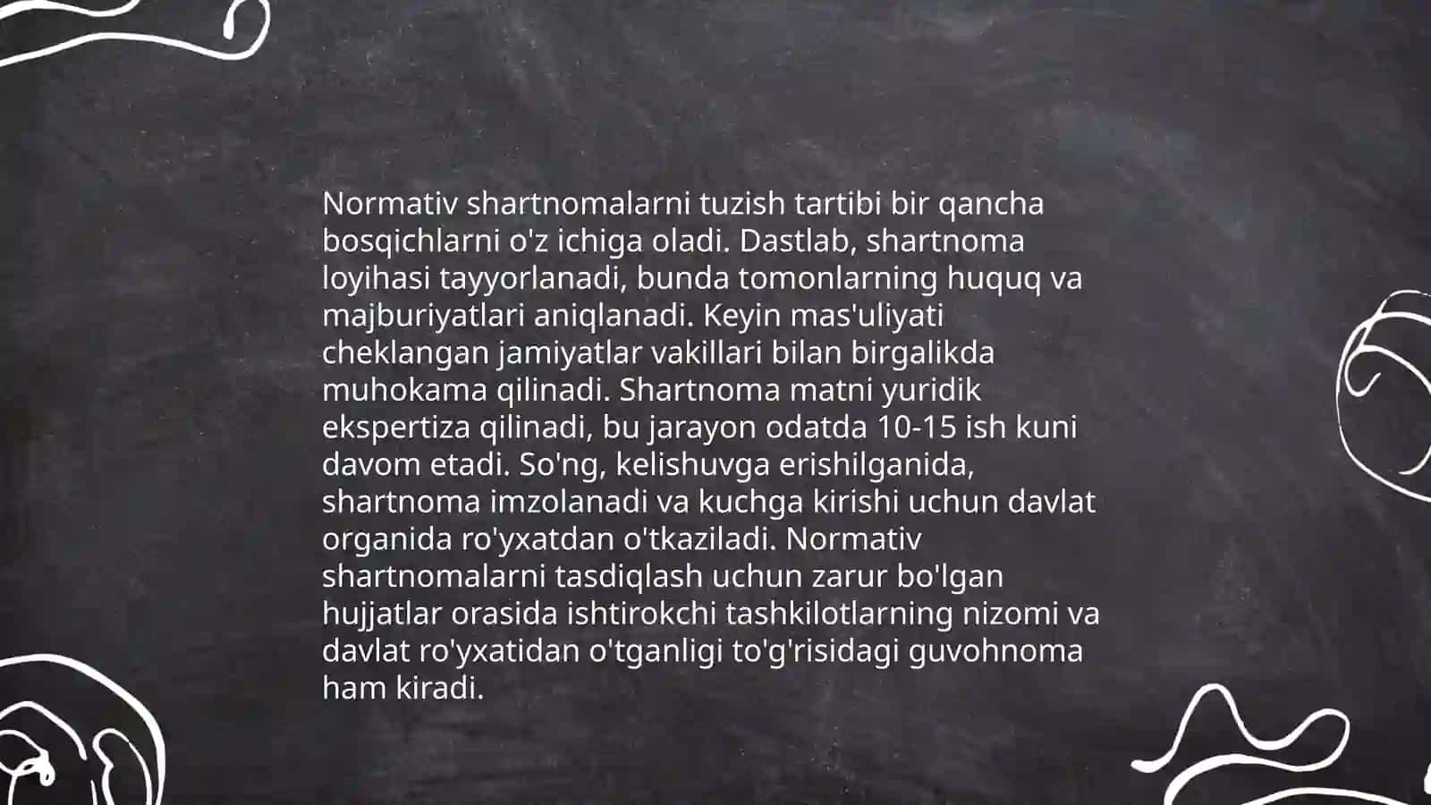 Normativ Shartnomalarni òrganish 4