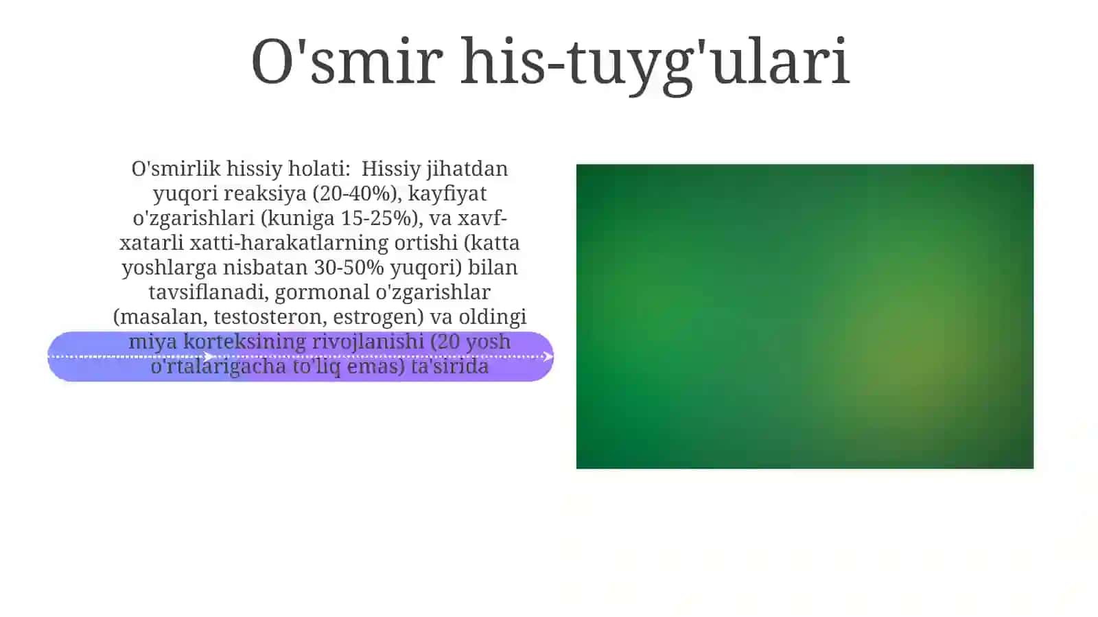 Yashil Psixologiya Qo'llanmalari 4