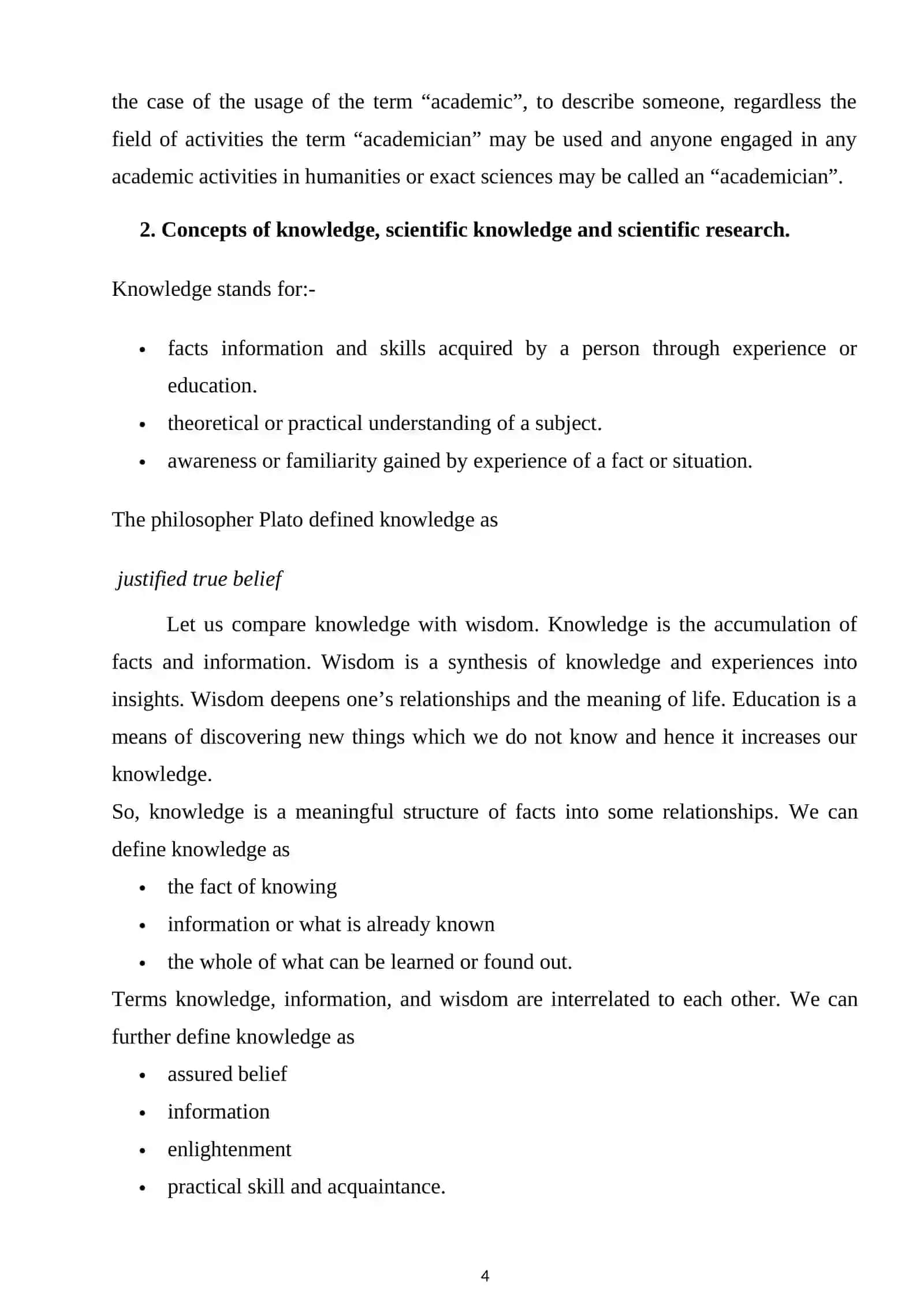 The Role of Science in Society Development 4