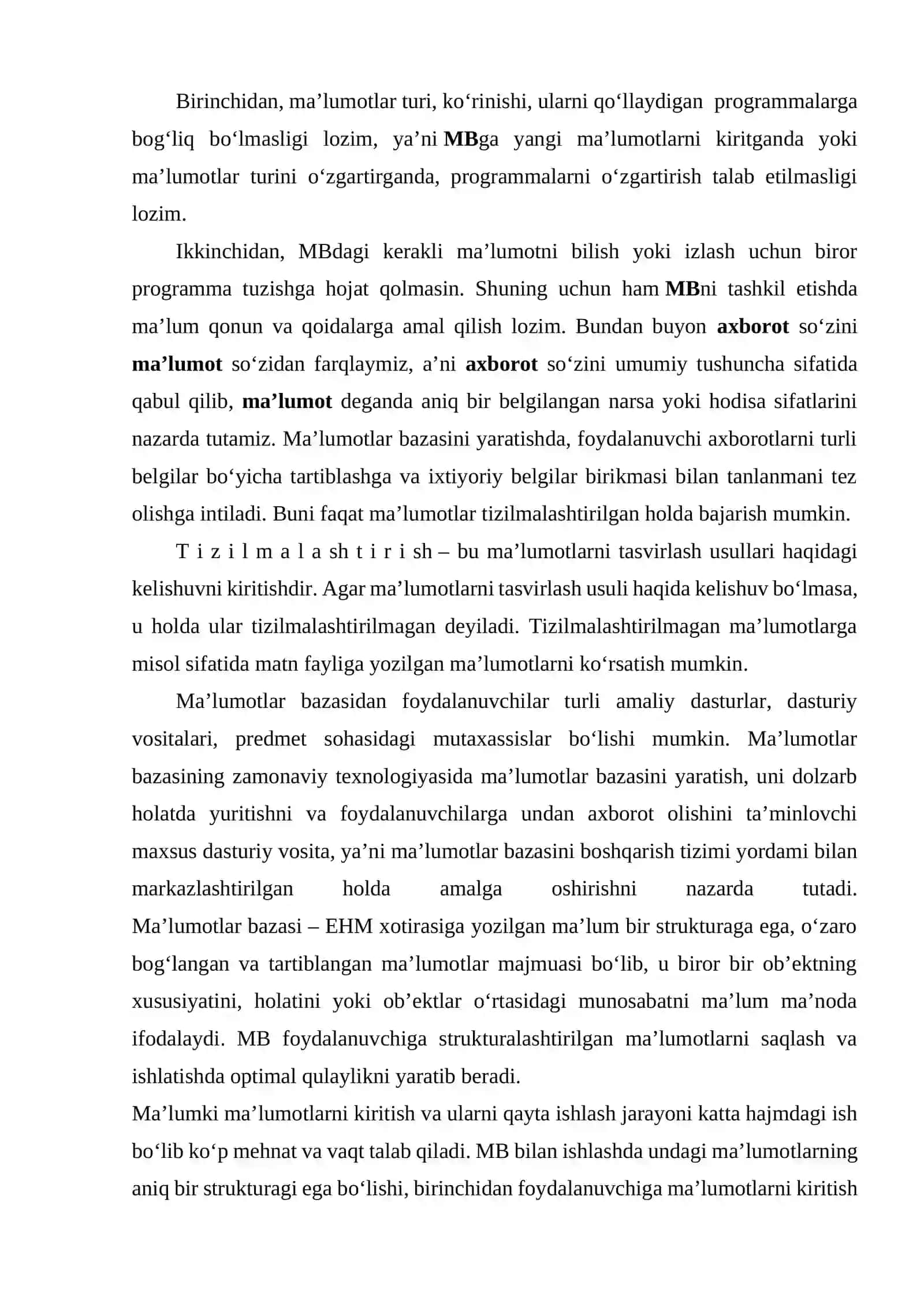 Kafedra MB loyihalash mavzusida 4