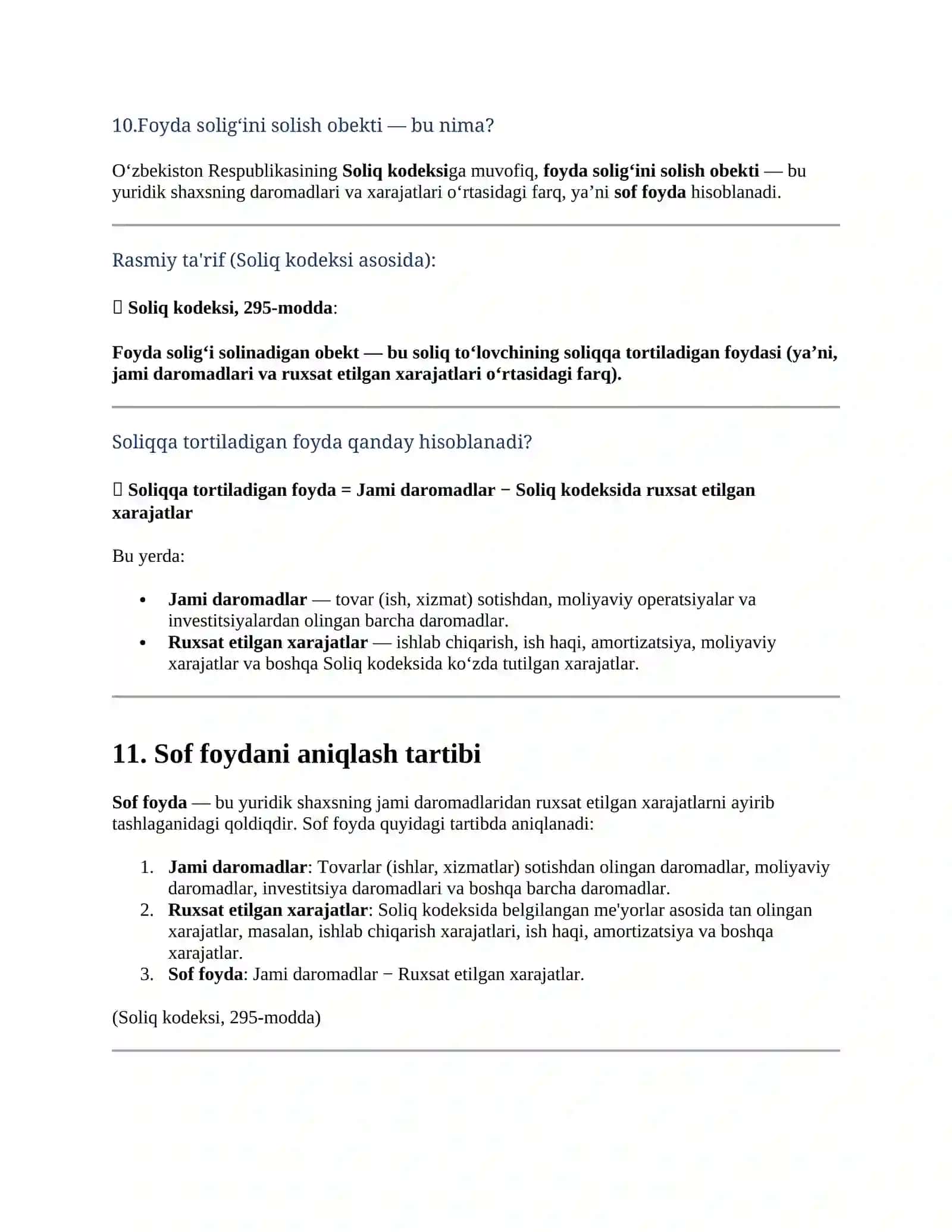 Foyda solig‘i haqida tushuncha 4