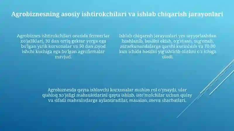 Agrarmunosabatlar va agrobiznes 4