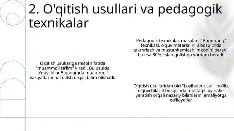 Pedagogik mahorat usullari 4