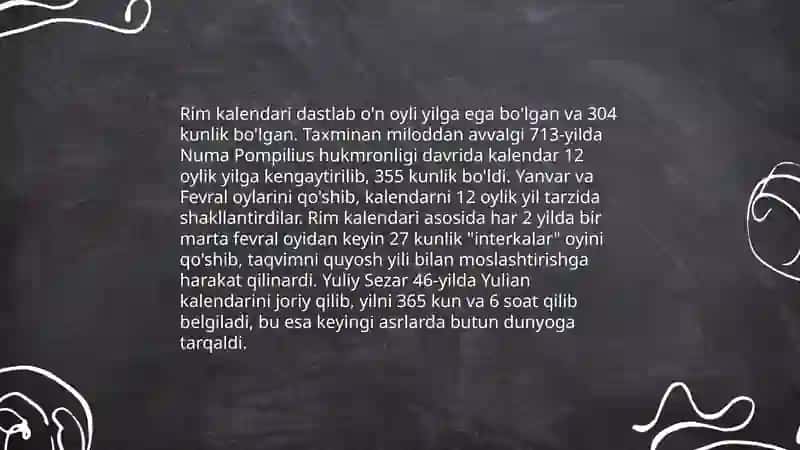 Rim sonlari.rim kalendari 4