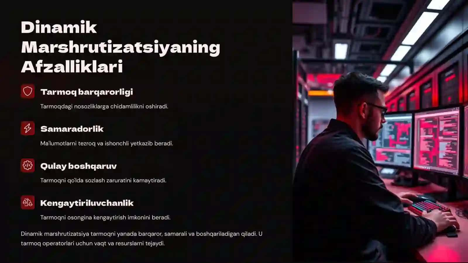 Dinamik Marshrutizatsiya: Tarmoqni optimallashtirish 4