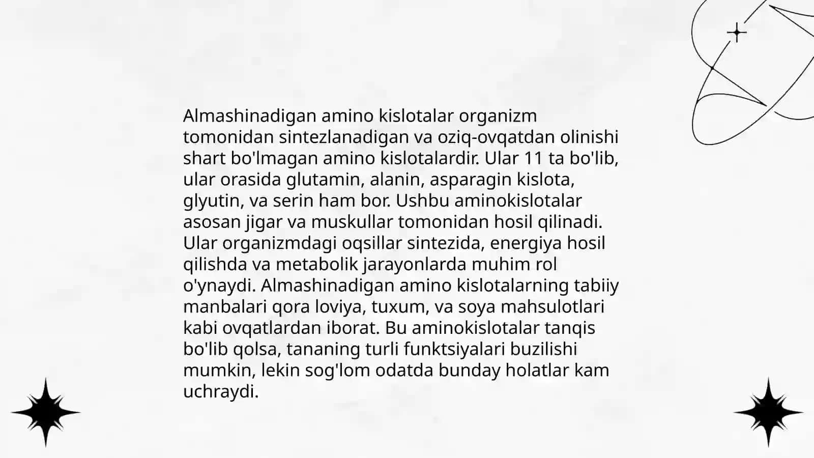 Ovqatning ozuqaviy tarkibi 4