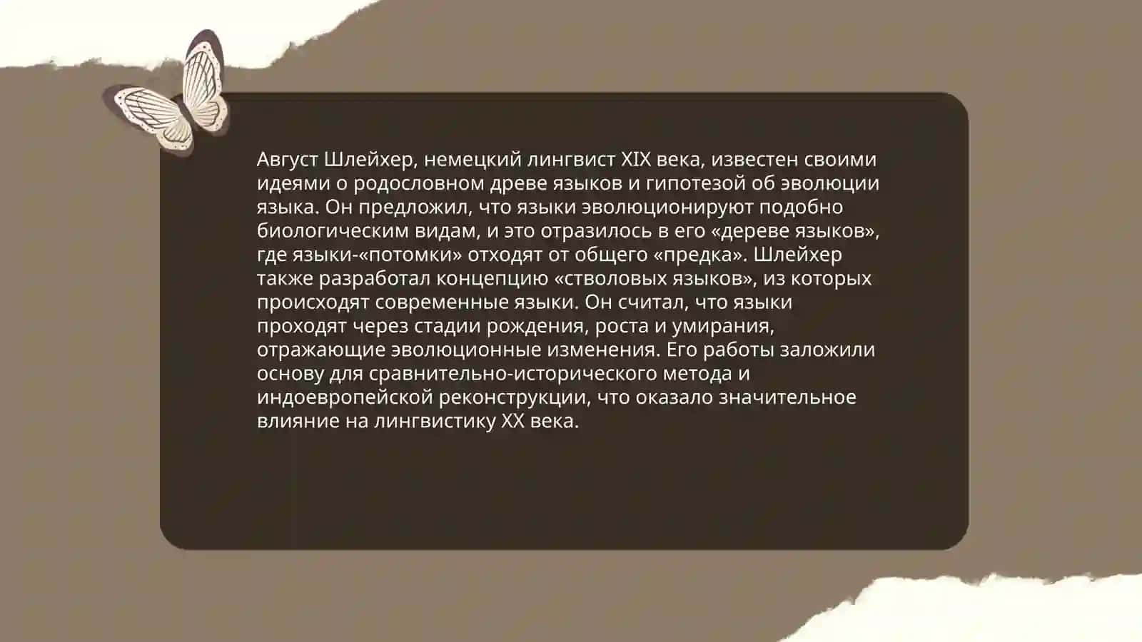 Типологическая система А. Шлейхера 4