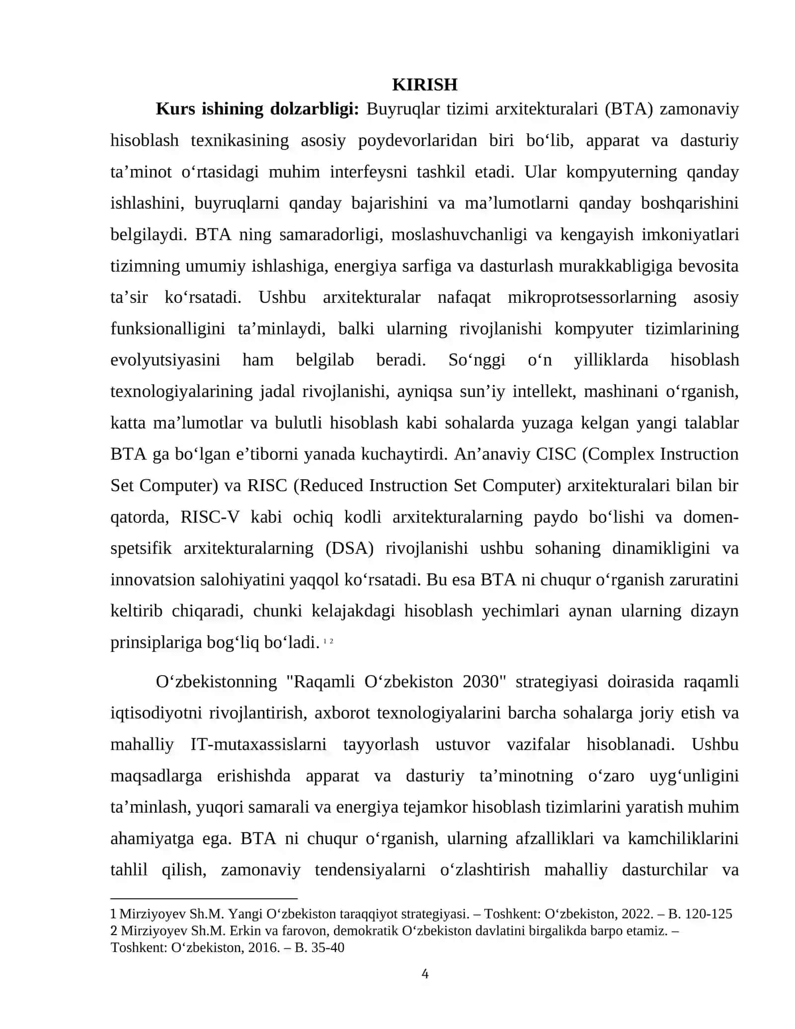 BUYURUQLAR TIZIMI ARXITEKTURALARI 4