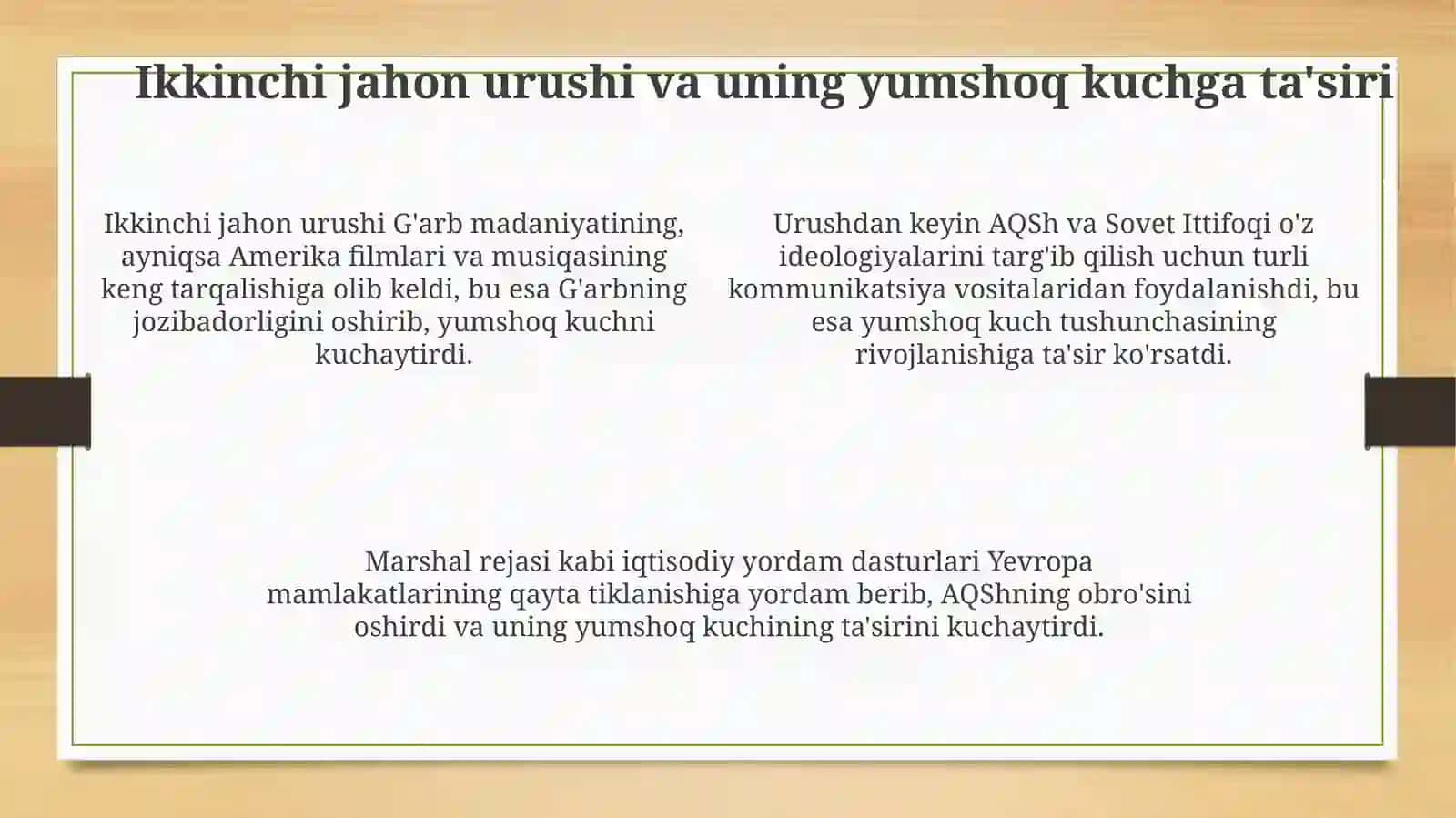 Yumshoq kuch nazariyasining tarixiy asoslari 4