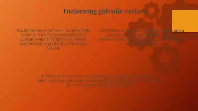 Gidroliz kontatasi va darajasini hisoblash 4