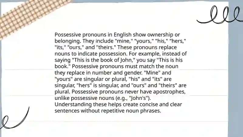 Types of pronouns 4