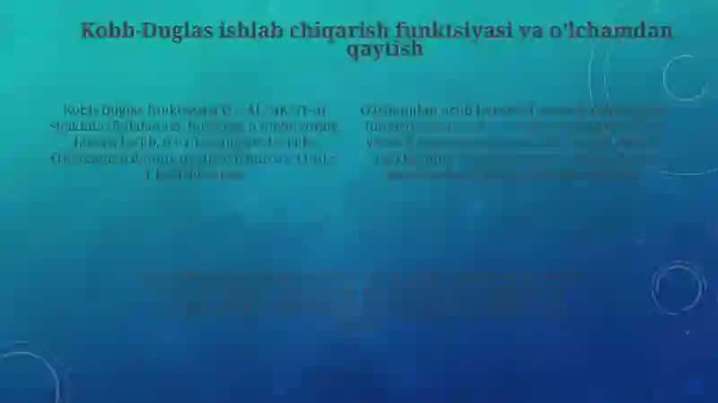 Makroiqtisodiy ishlab chiqarish funksiyalari 4