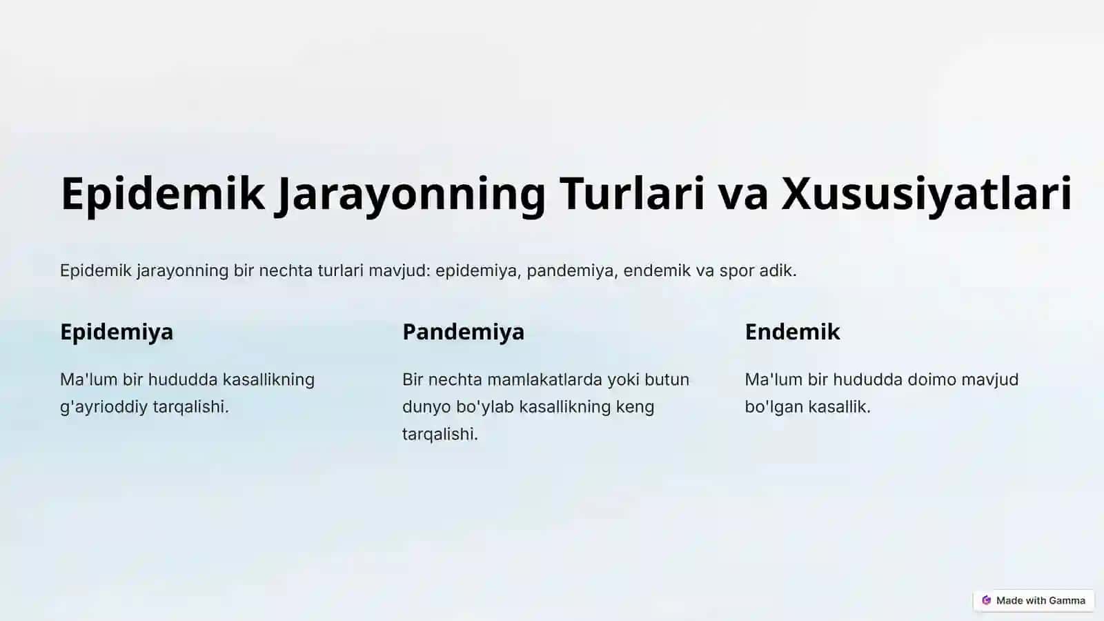 Epidemik jarayon haqidagi ta'limot 4