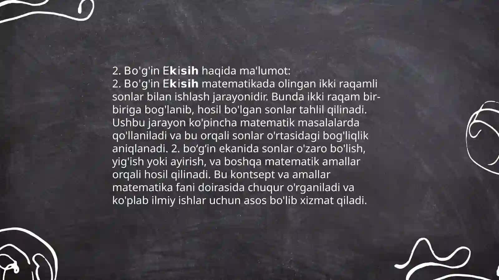 Bo'g'in Yurish 4