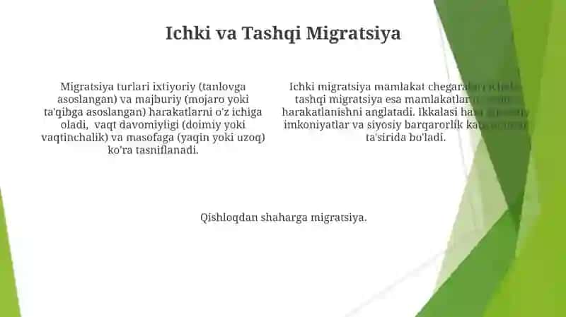 Aholi migratsiyasi va uning tasnifi 4