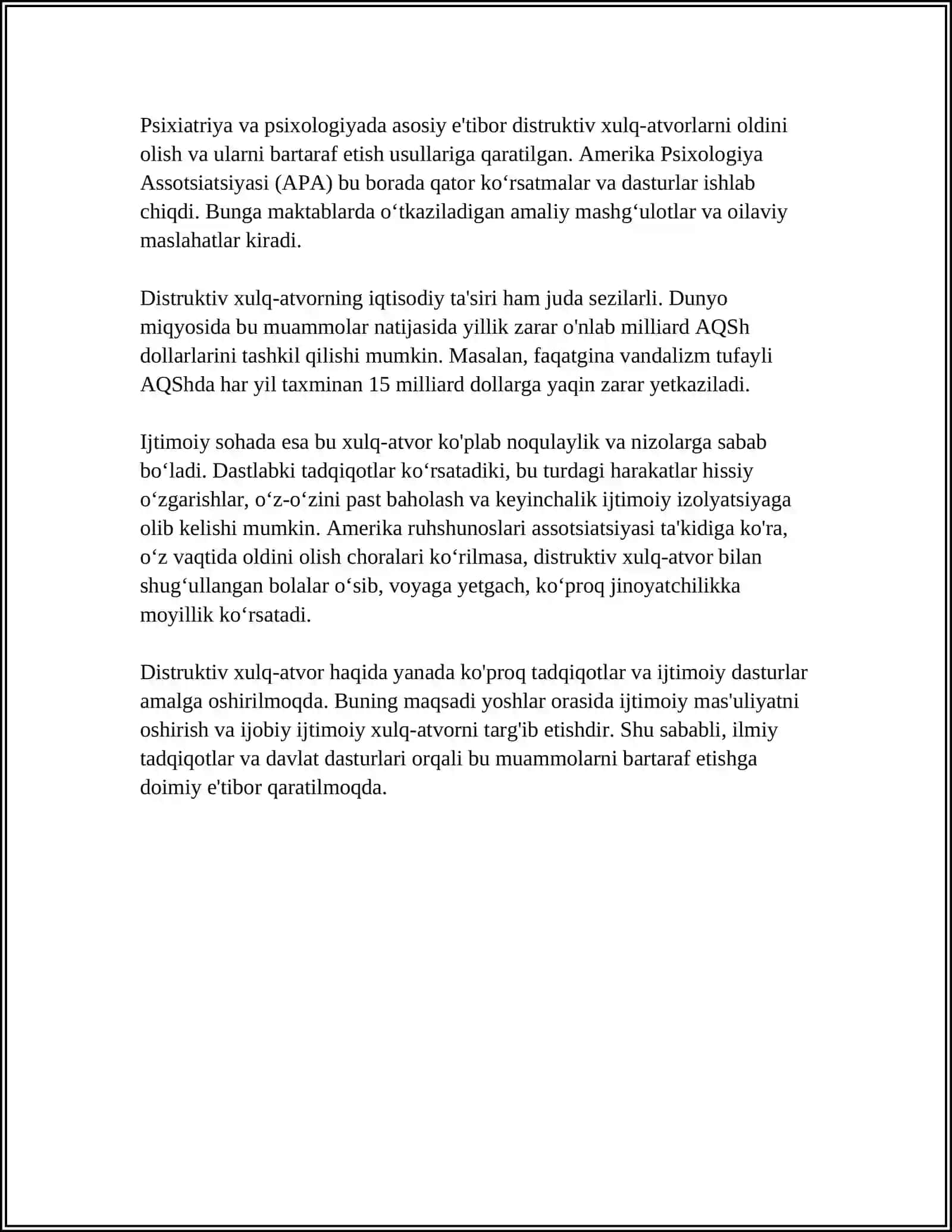 DISTRUKTIV XULQ PSIXOLOGIYASI 4
