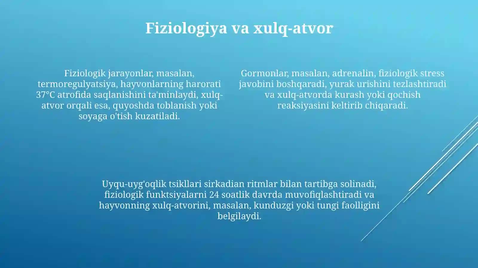 Hayvonlarning hayotiy formalari 4