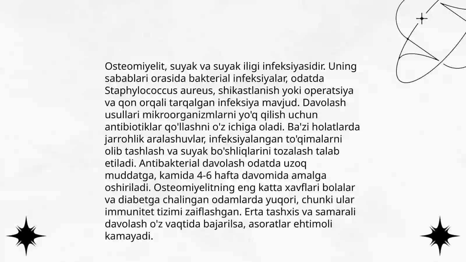 Serebral falaj, osteomielit, poliomielit 4